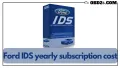ford ids yearly subscription cost